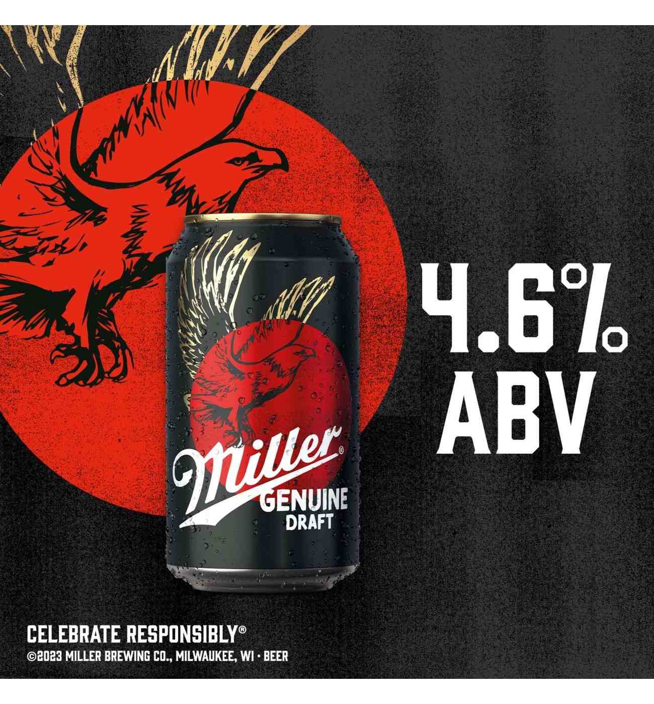 Miller Genuine Draft Lager Beer 12 pk Bottles - Shop Beer at H-E-B