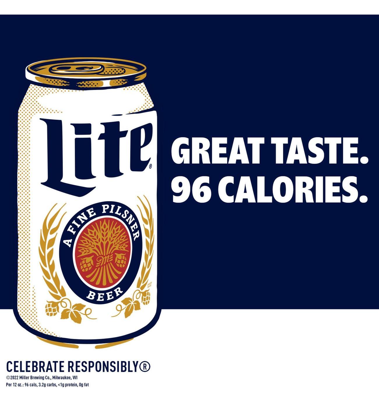 Miller Lite Beer 12 pk Cans - Shop Beer at H-E-B