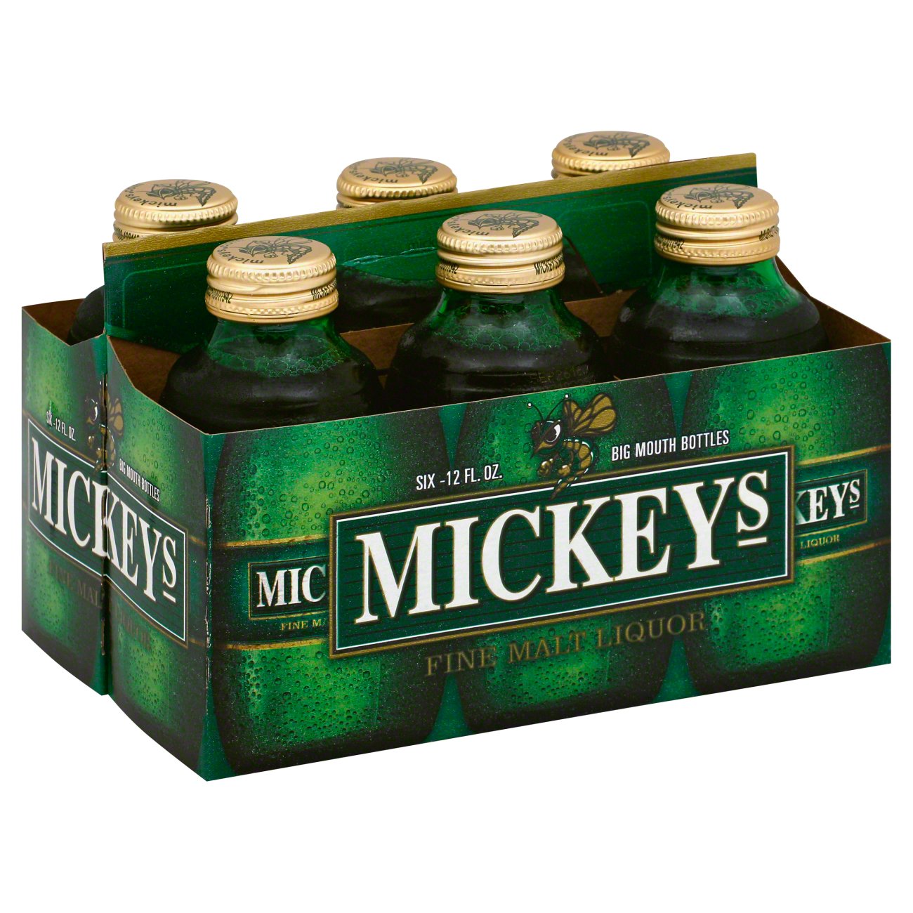 Mickeys Fine Malt Liquor 12 oz Bottles Shop Malt beverages & coolers
