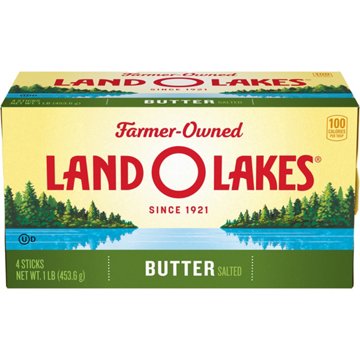 Land O Lakes Salted Butter Sticks, 4 ct