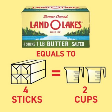 Land O Lakes Salted Butter Sticks, 4 ct