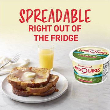 Land O Lakes Whipped Salted Butter, 8 oz
