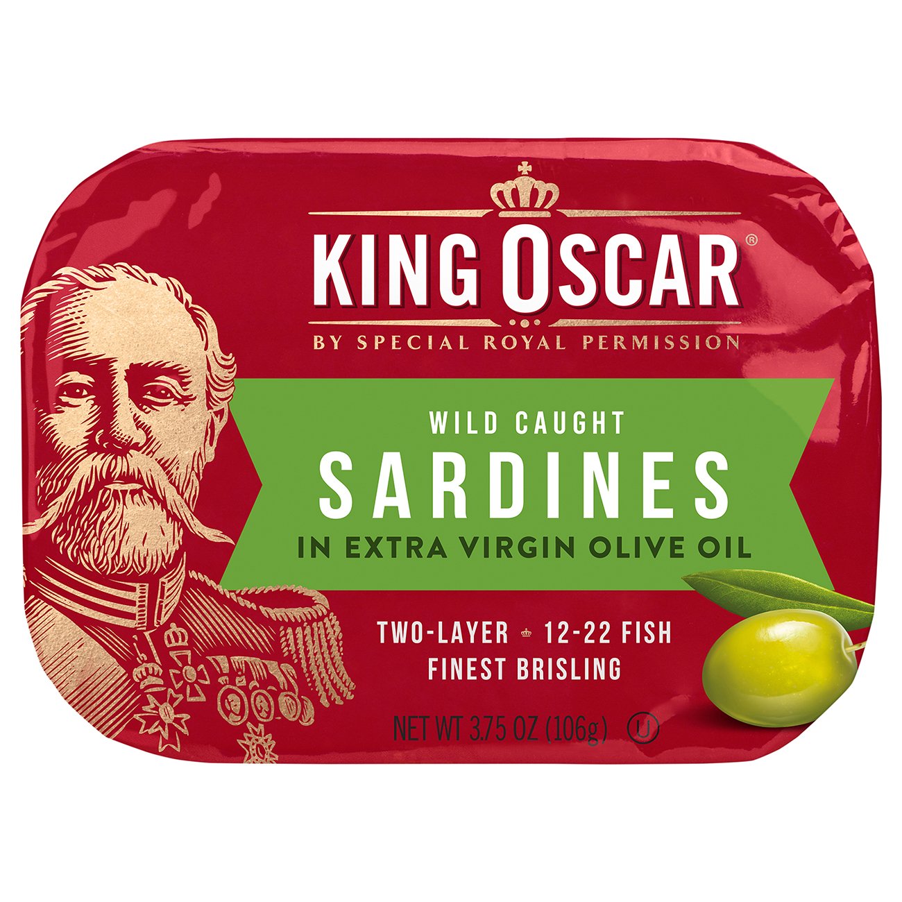 King Oscar Sardines in Extra Virgin Olive Oil Shop Seafood at HEB