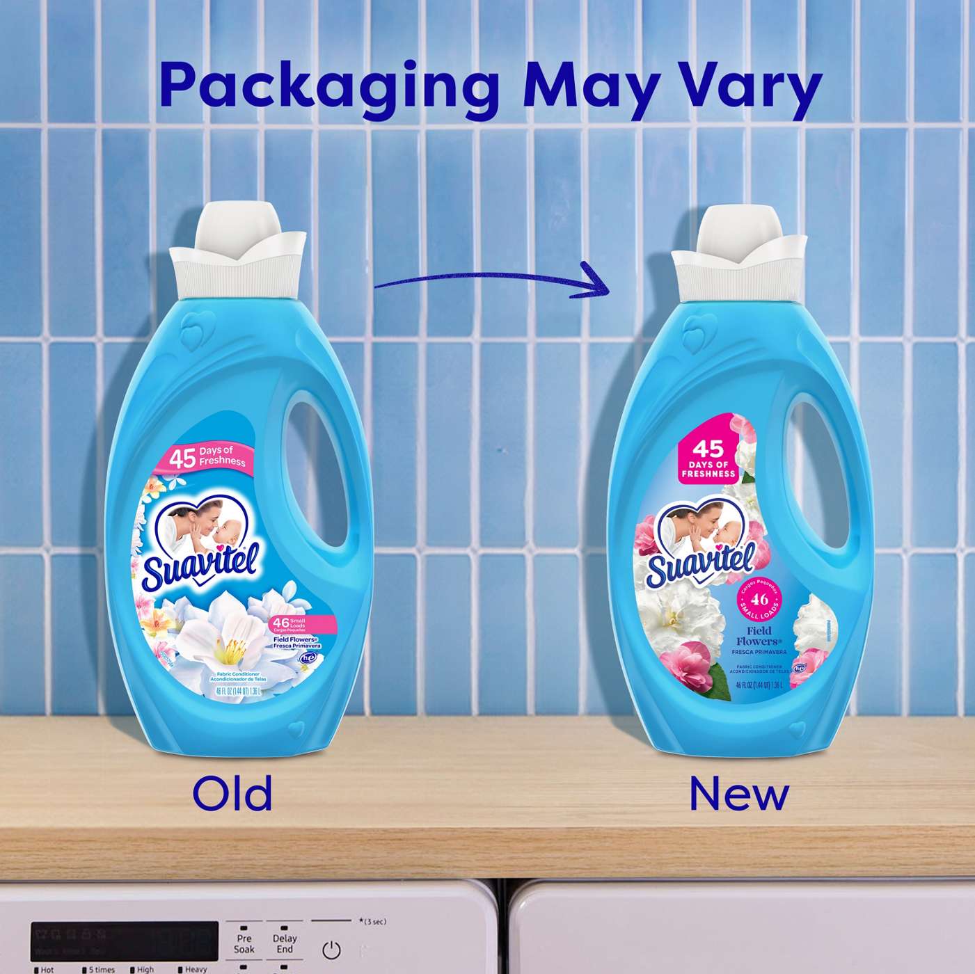 Suavitel HE Liquid Fabric Conditioner, 46 Loads - Field Flowers; image 2 of 4