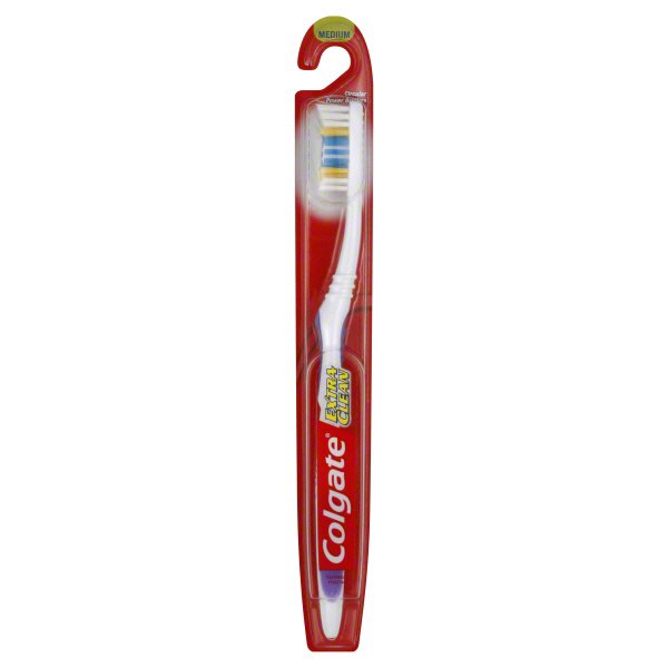 Colgate Colgate Extra Clean Toothbrush, Full Head Medium - Shop ...