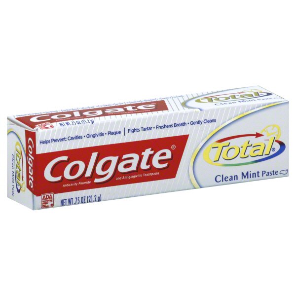 Colgate Total Toothpaste Clean Mint Paste Trial Size - Shop Toothpaste ...