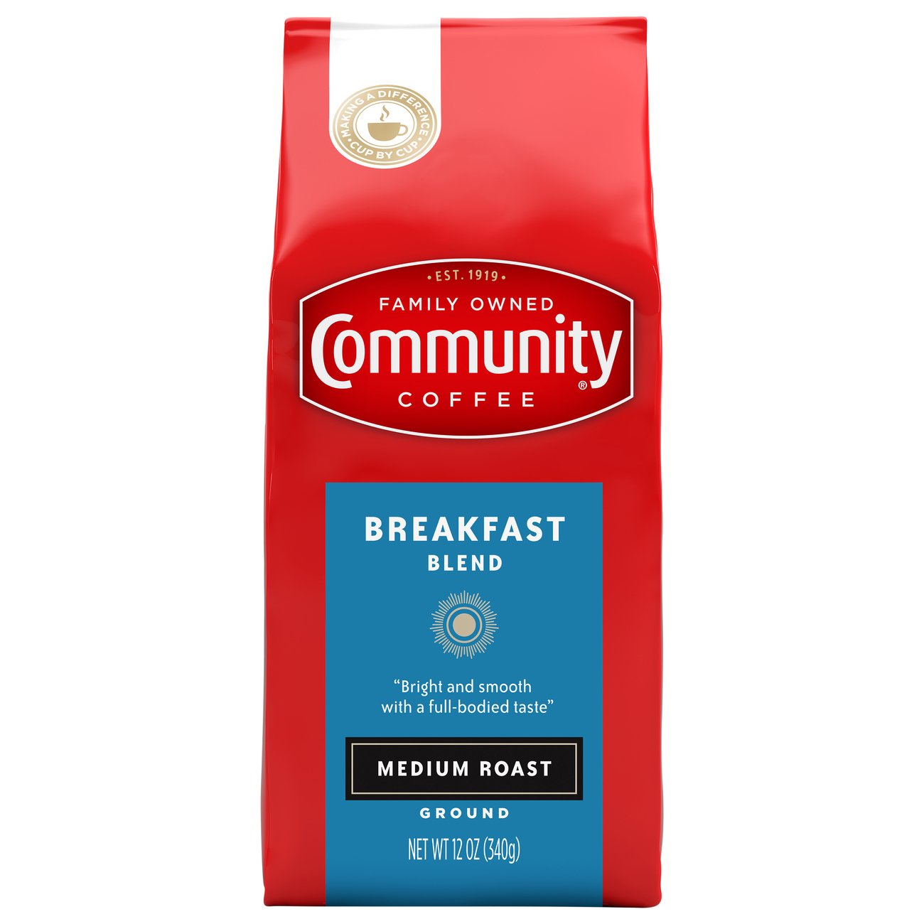 Community Coffee Breakfast Blend Medium Roast Ground Coffee Shop Coffee At H E B