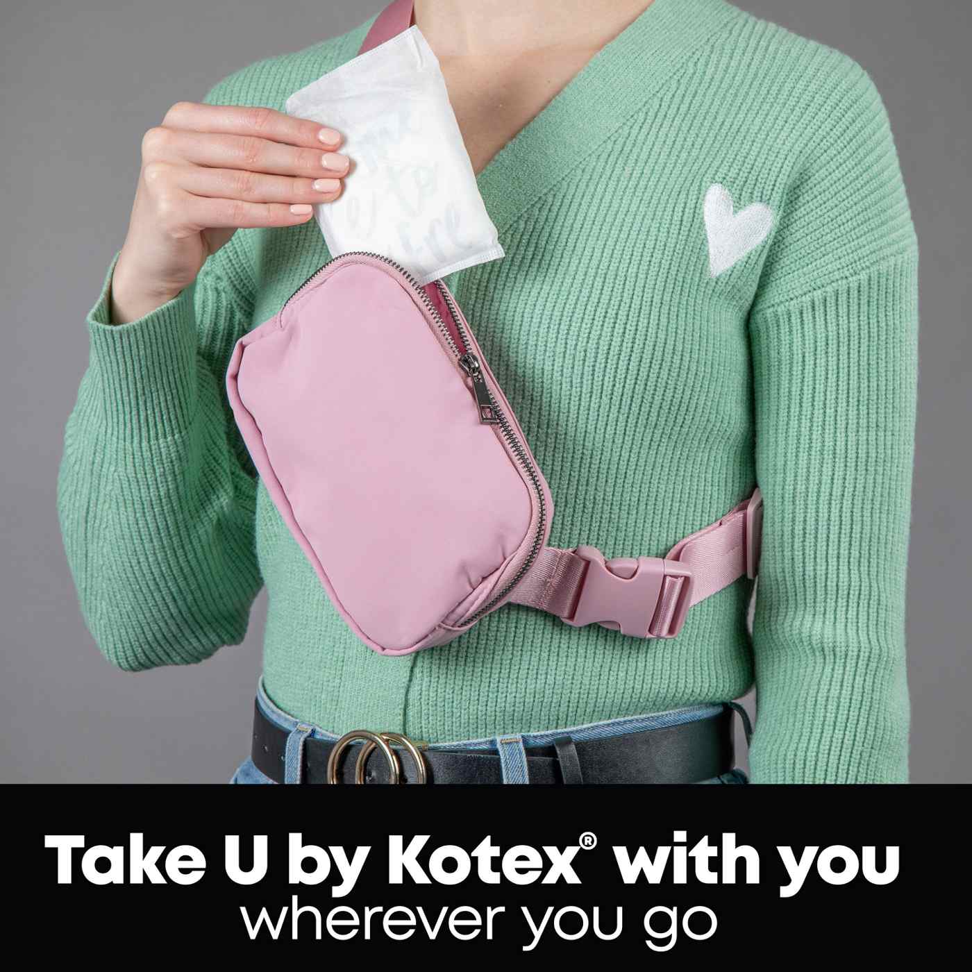 U by Kotex Clean & Secure Maxi Pads - Regular Absorbency; image 3 of 8