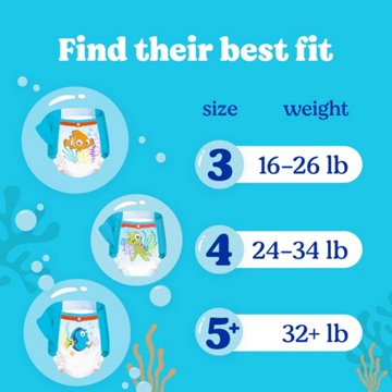 Huggies Little Swimmers Disposable Swim Diapers - Size 3 (16-26 lbs)