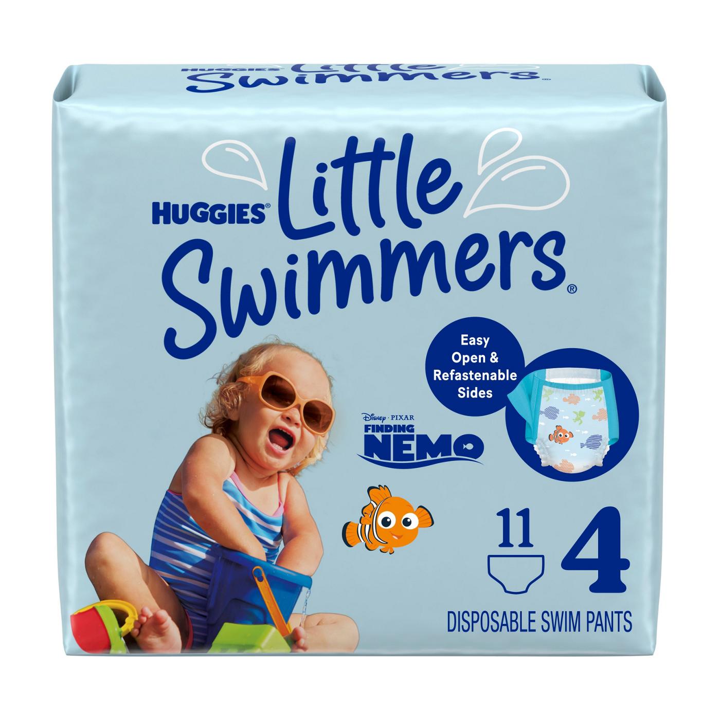 Rationalisering pakke blød Huggies Little Swimmers Disposable Swim Diapers - Size 4 - Shop Diapers at  H-E-B