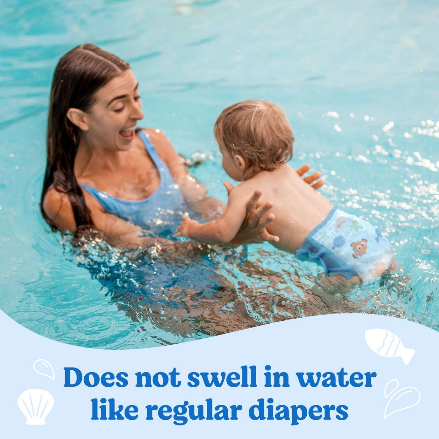 Huggies Little Swimmers Disposable Swim Diapers - Size 4; image 2 of 6