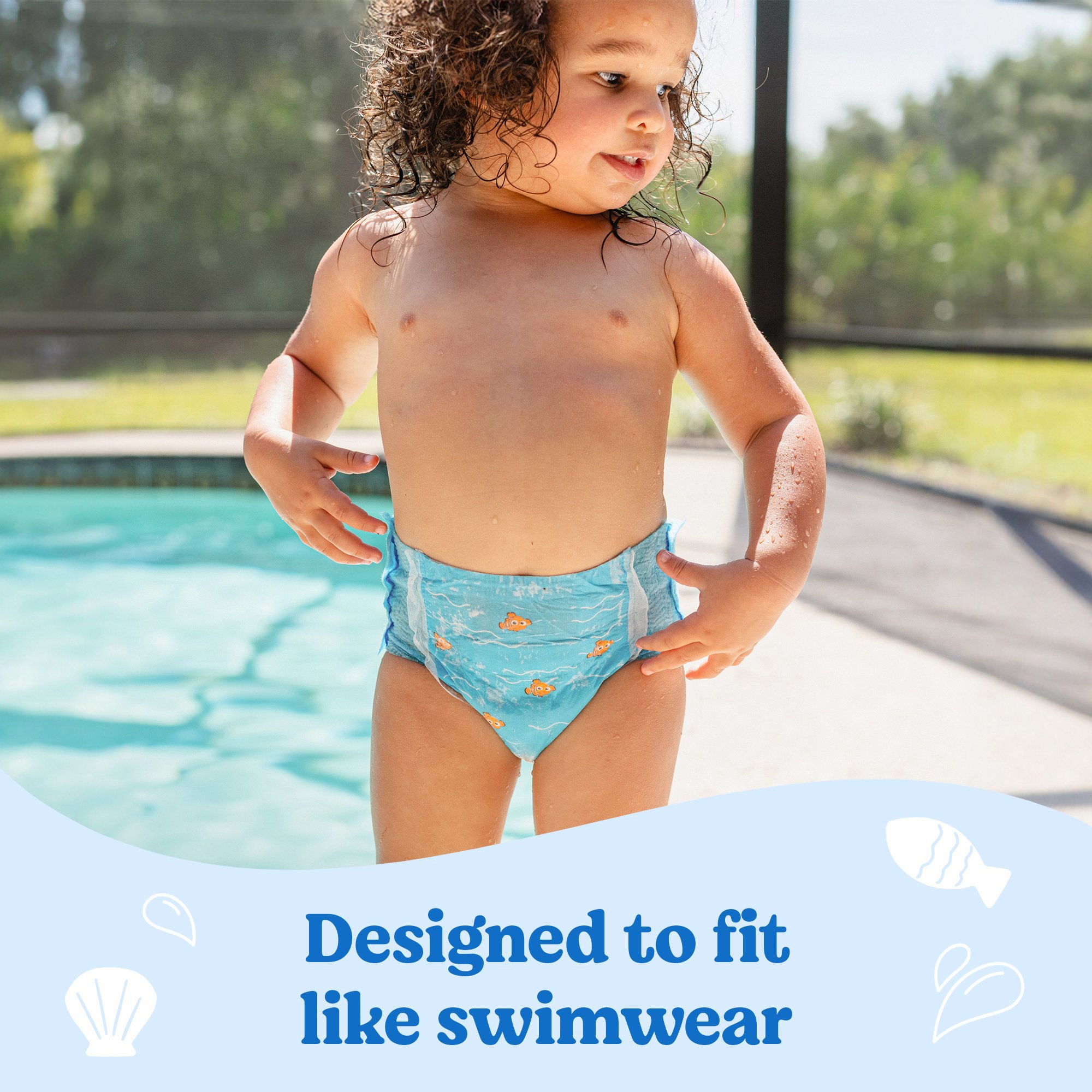 Pampers Splashers Swim Pants - Large - Shop Diapers at H-E-B