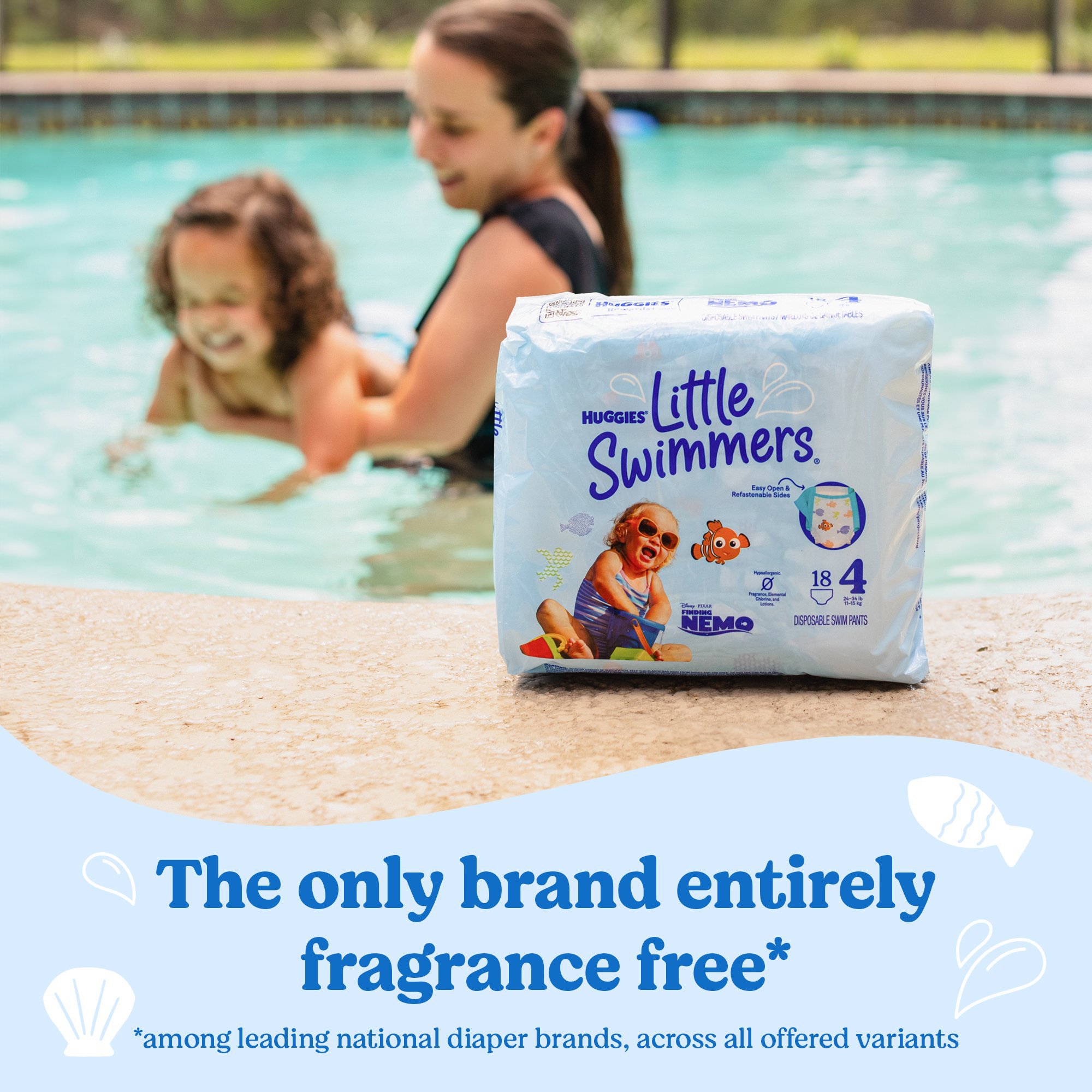 Smart Bottoms Lil' Swimmers Swim Diaper