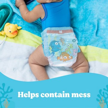 Huggies Little Swimmers Disposable Swim Diapers - Size 5-6 (32+ lbs), 10 ct