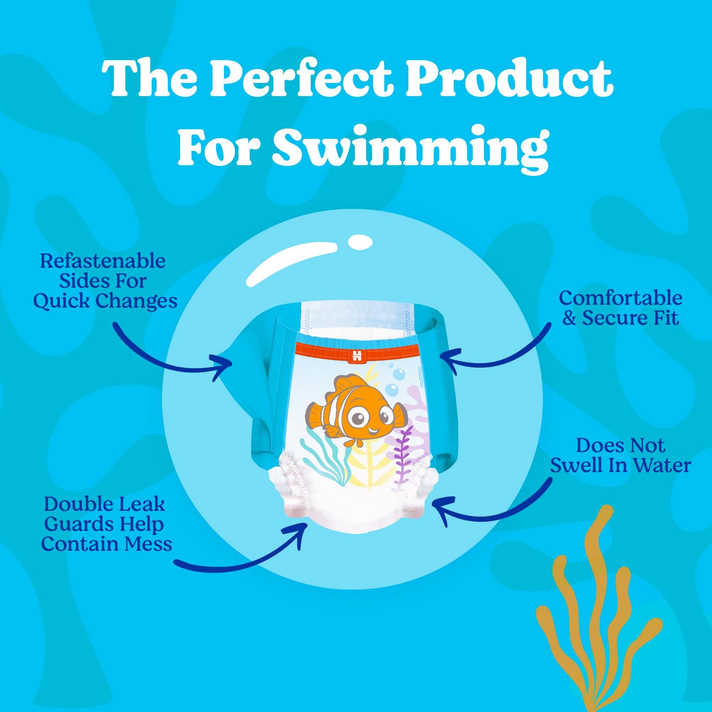 Huggies Little Swimmers Disposable Swim Diapers - Size 5-6 (32+ lbs); image 6 of 9