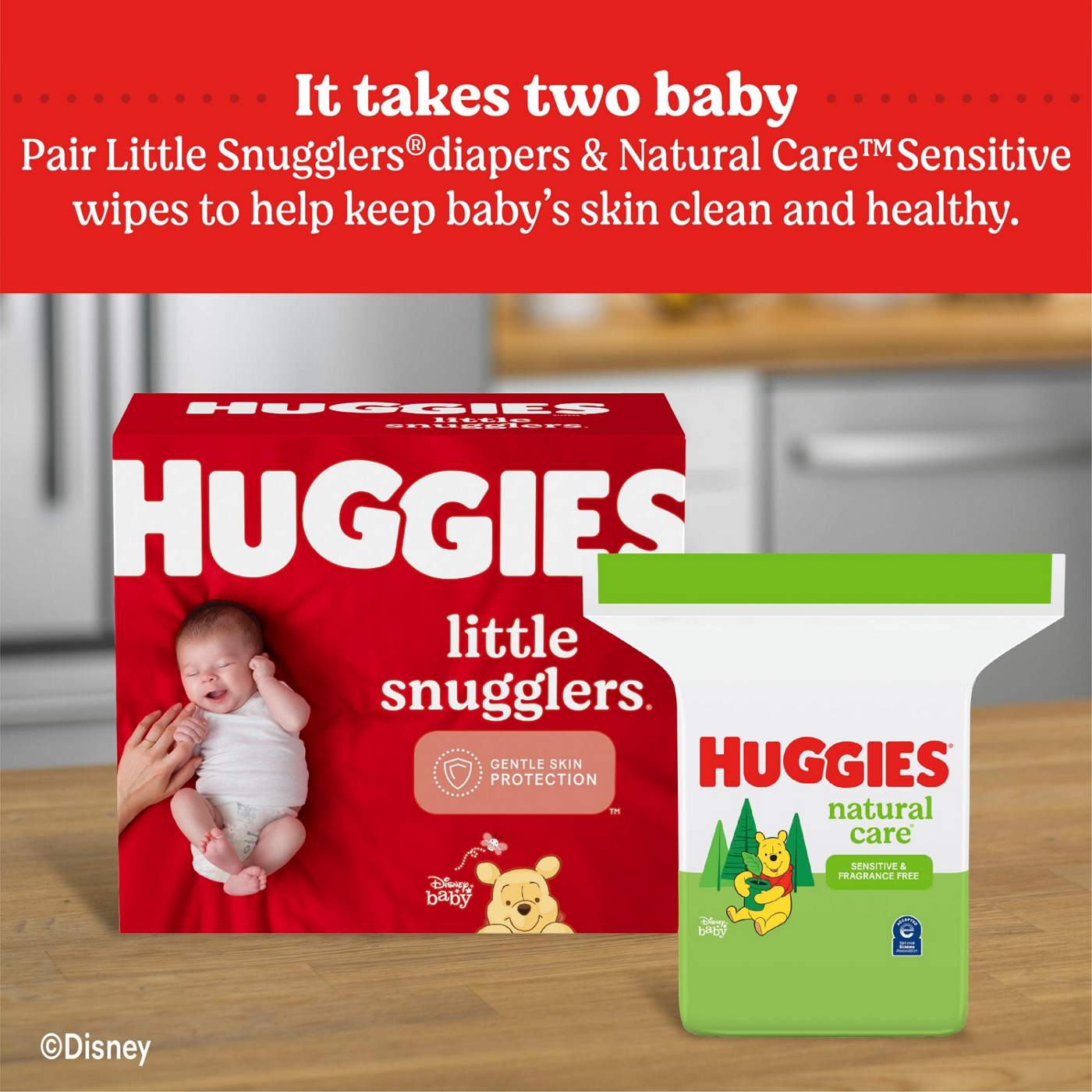 Huggies Natural Care Sensitive Baby Wipes - Fragrance Free - Shop Baby  Wipes at H-E-B