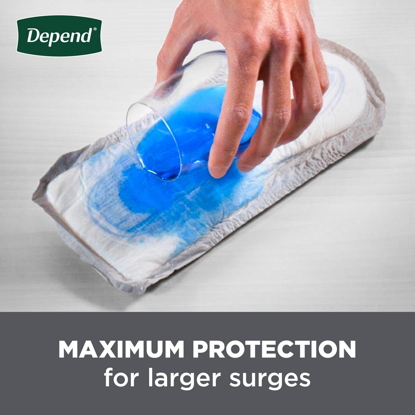 Depend Incontinence Guards Pads for Men - Maximum Absorbency; image 4 of 7