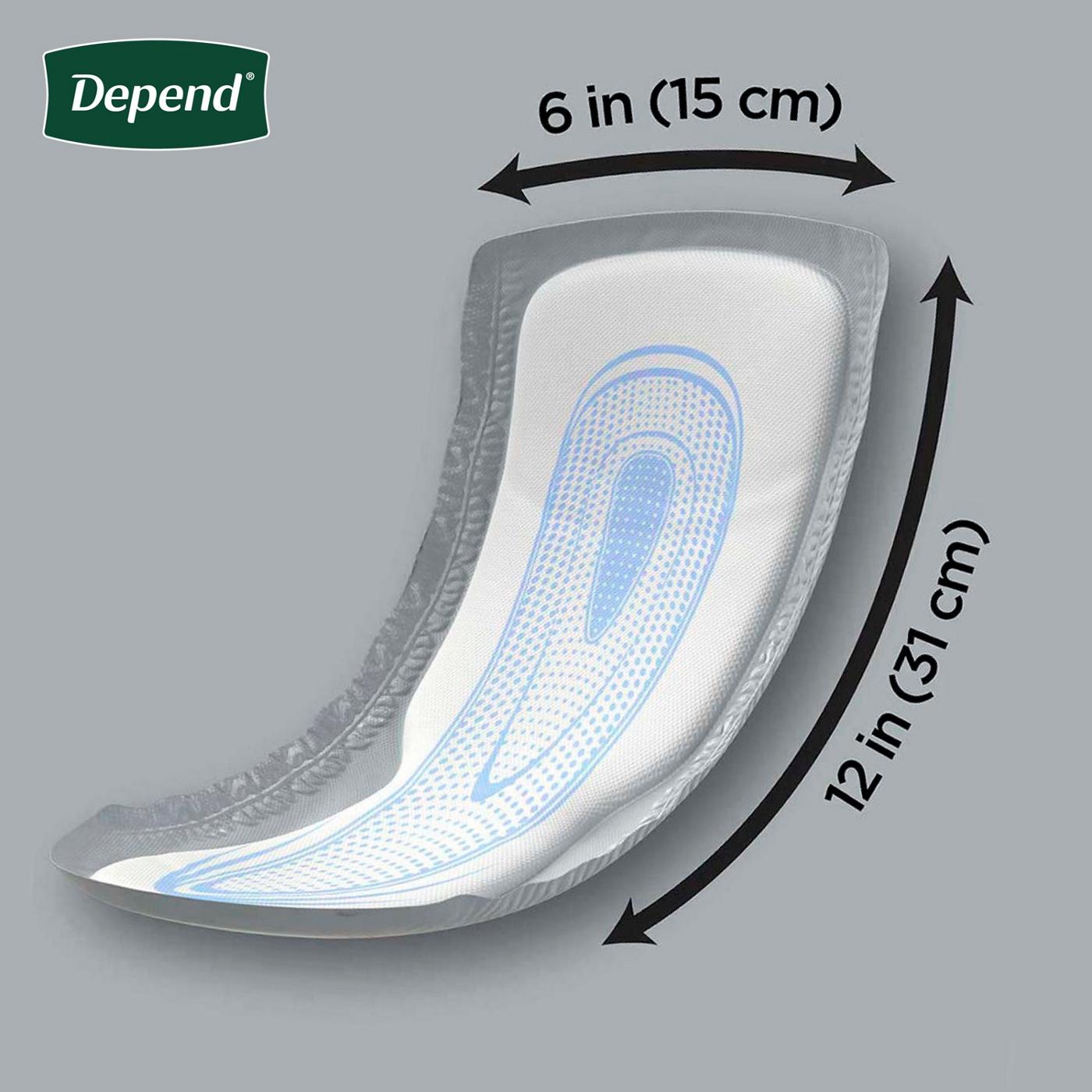 Depend Incontinence Guards Pads for Men - Maximum Absorbency; image 7 of 7