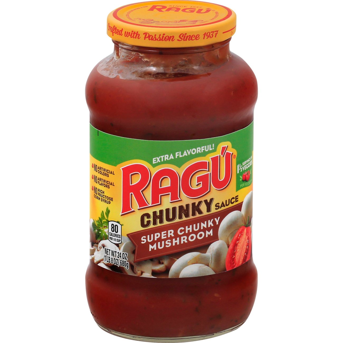 Ragu Super Chunky Mushroom Pasta Sauce - Shop Pasta Sauces at H-E-B