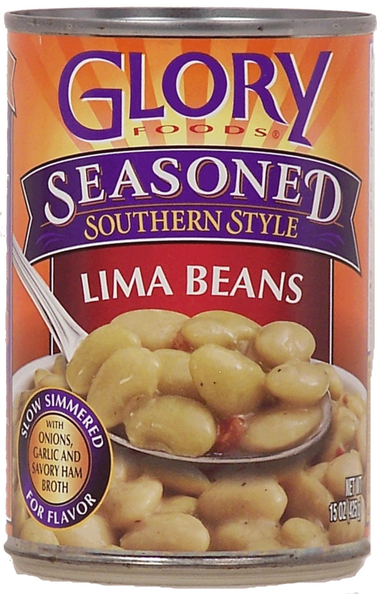 Glory Foods Seasoned Southern Style Lima Beans Shop Beans & Legumes