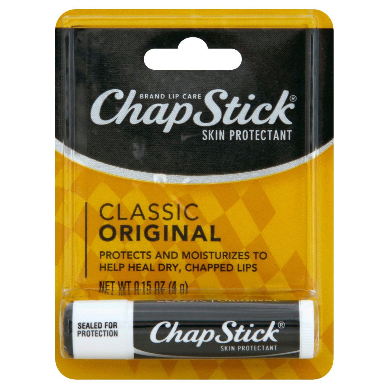 ChapStick Classic SPF 4 Original Sunscreen Skin protectant Shop Lip