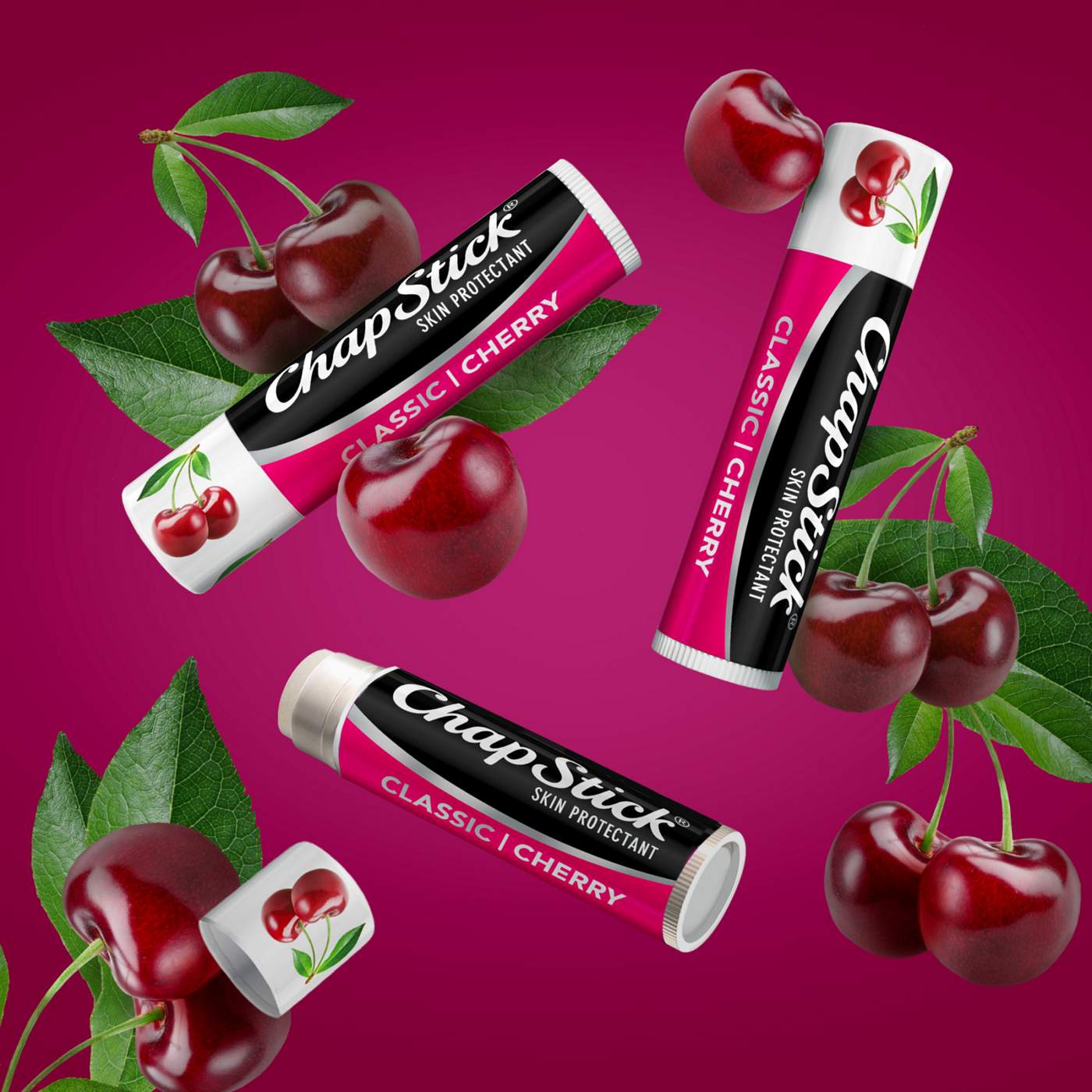 ChapStick Lip Balm Tube - Classic Cherry; image 3 of 8