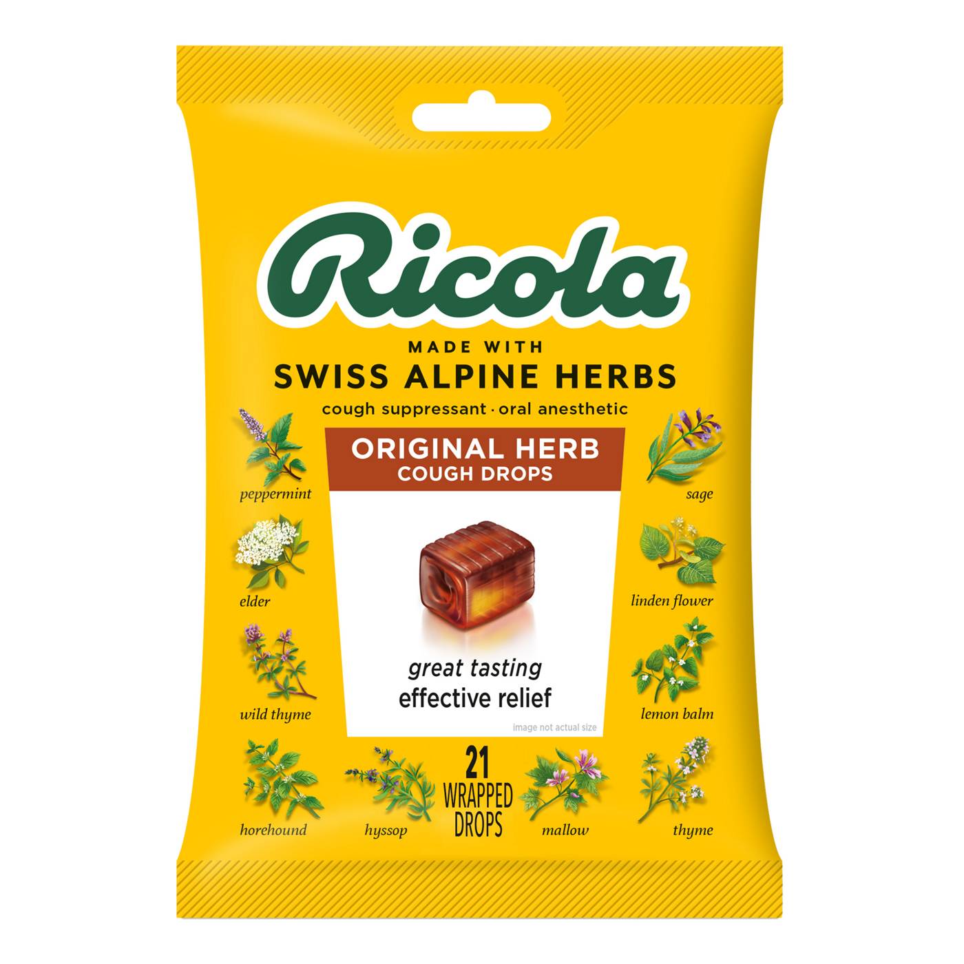 Ricola Cough Drops - Original Herb; image 1 of 8
