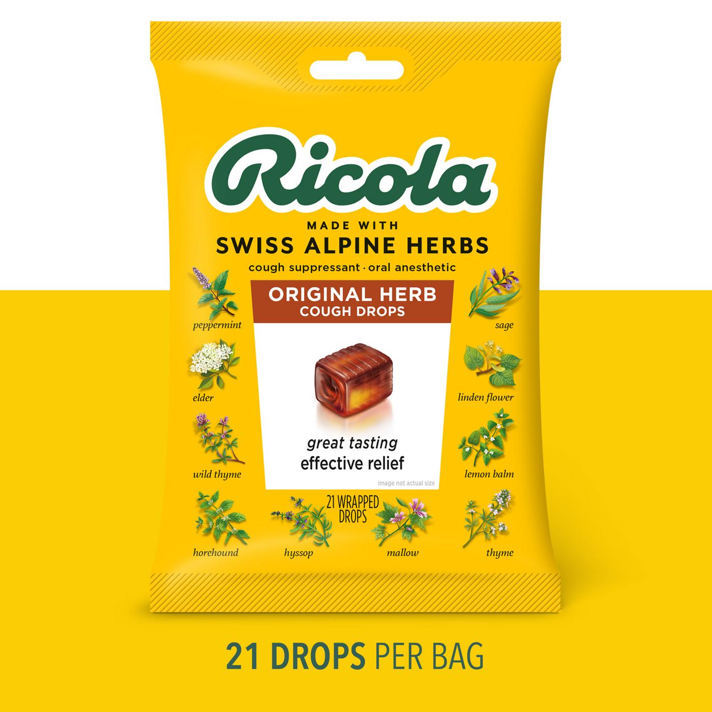 Ricola Cough Drops - Original Herb; image 4 of 8