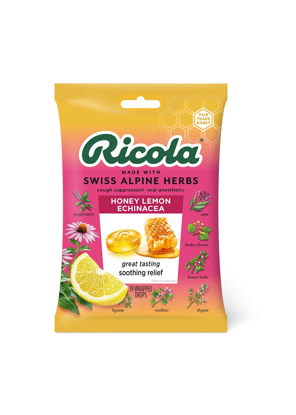 Ricola Cough Drops - Honey Lemon Echinacea; image 1 of 2