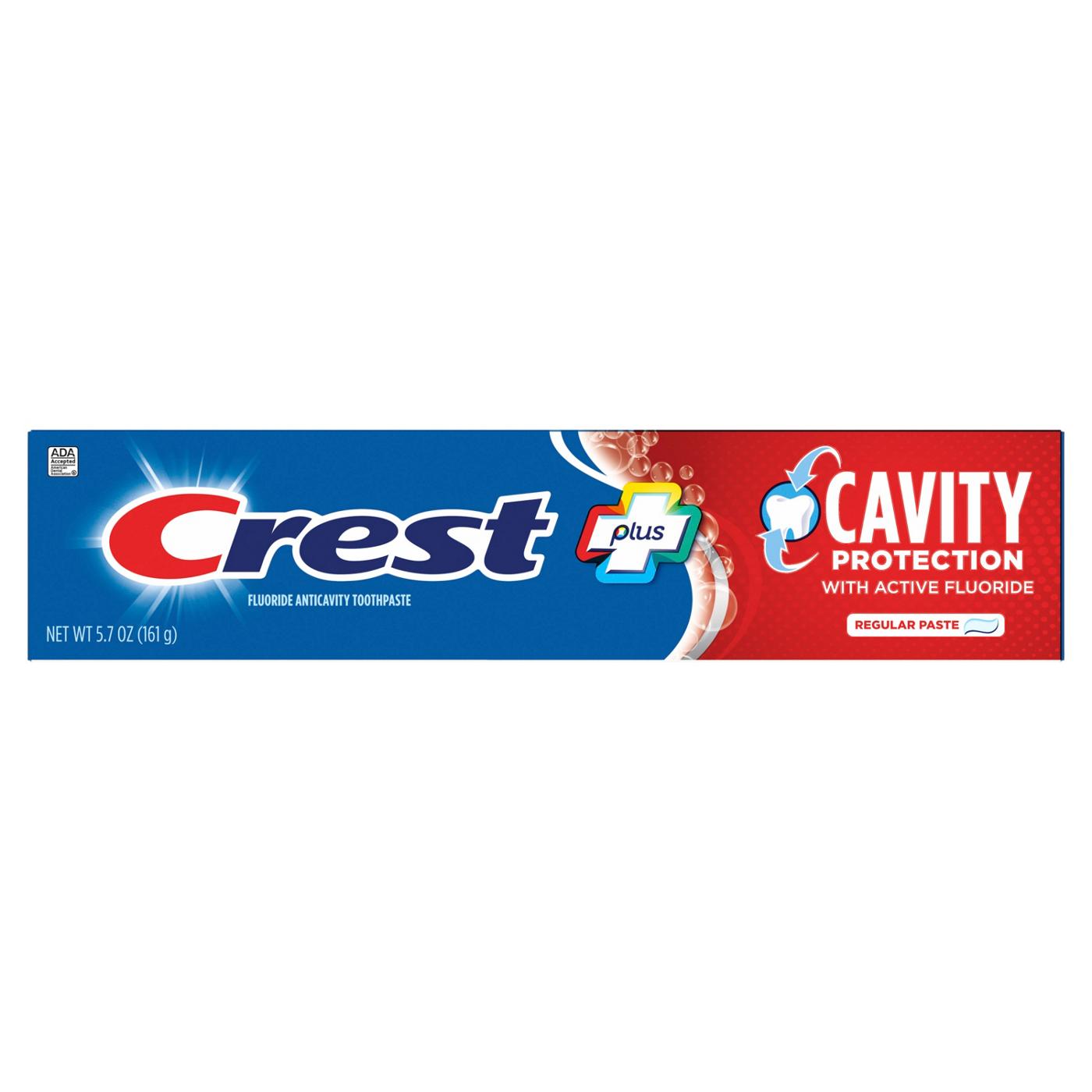 Crest Cavity Protection Regular Toothpaste; image 1 of 9
