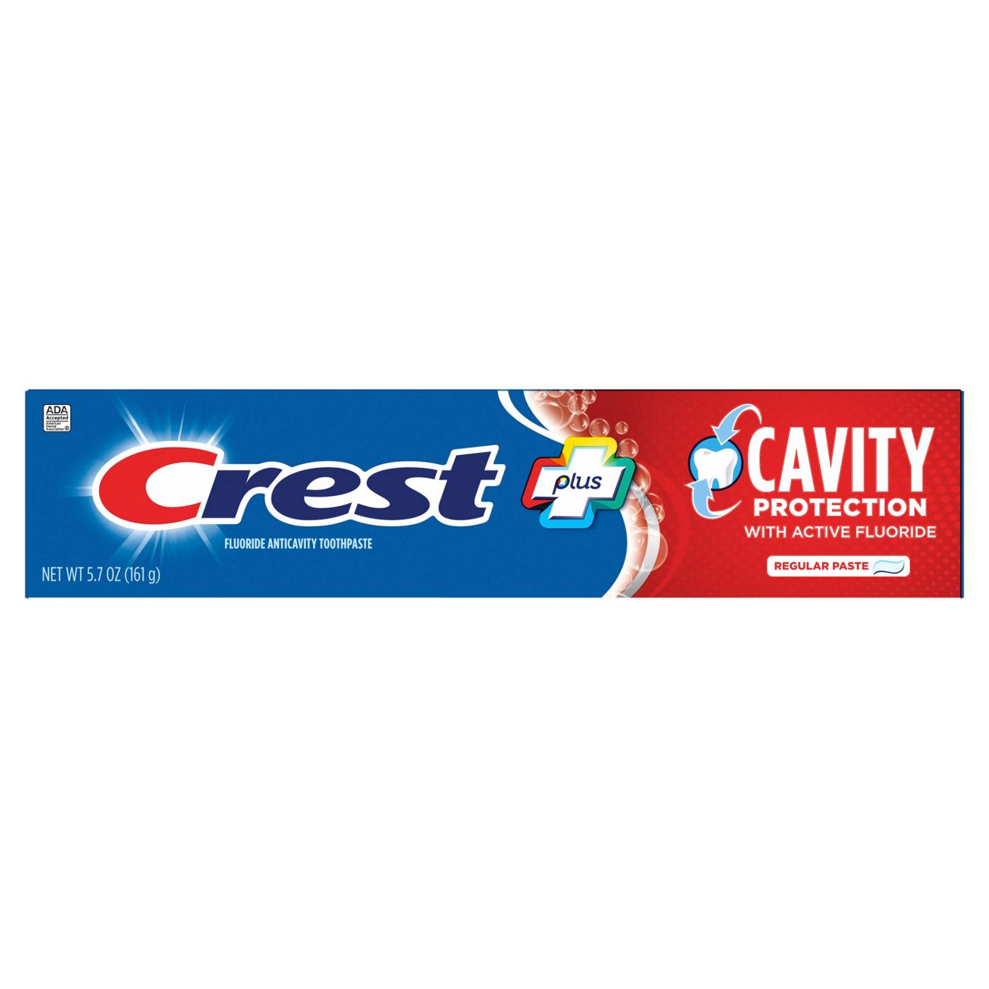 Crest Cavity Protection Regular Toothpaste, 5.7oz; image 2 of 7