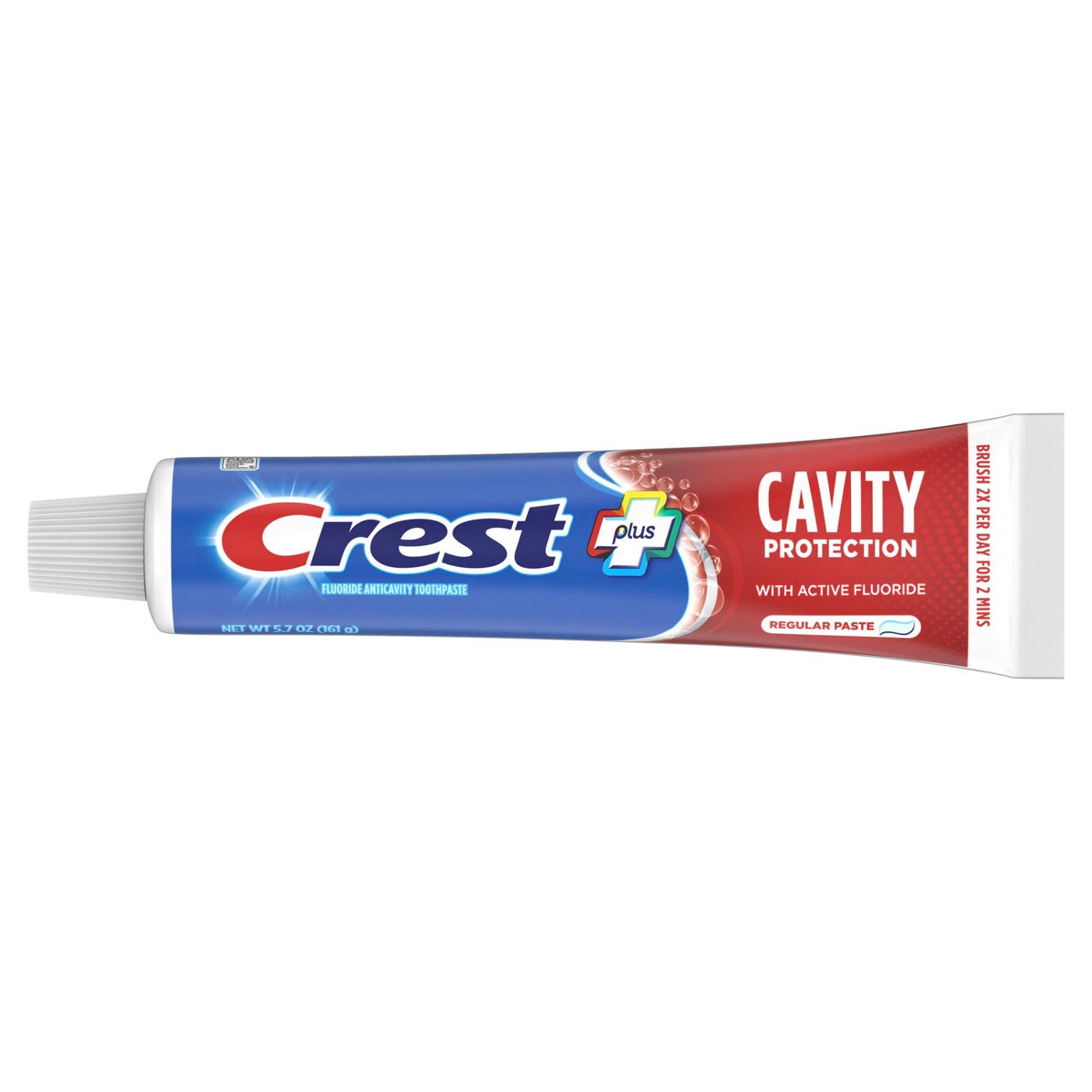 Crest Cavity Protection Regular Toothpaste, 5.7oz; image 3 of 7