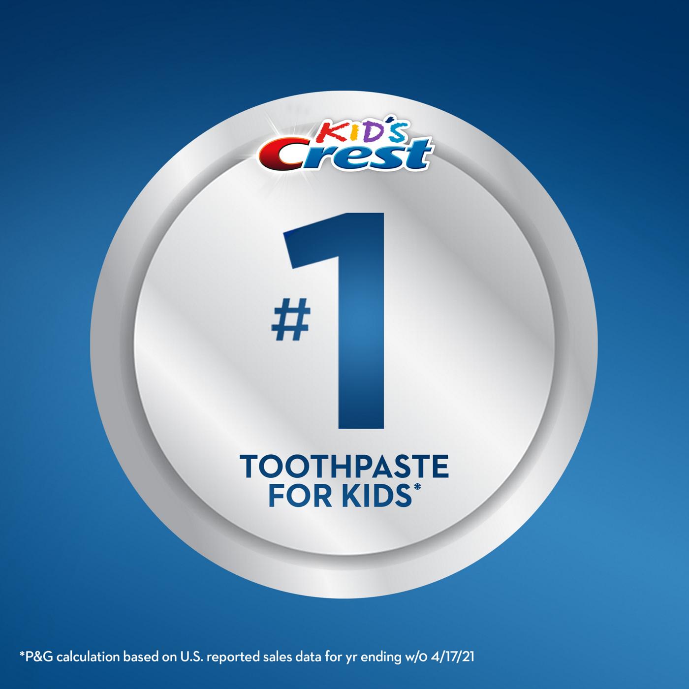 Crest Kid's Cavity Protection Toothpaste - Sparkle Fun; image 2 of 5