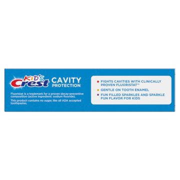 Crest Kid's Cavity Protection Toothpaste - Sparkle Fun, 4.6 oz