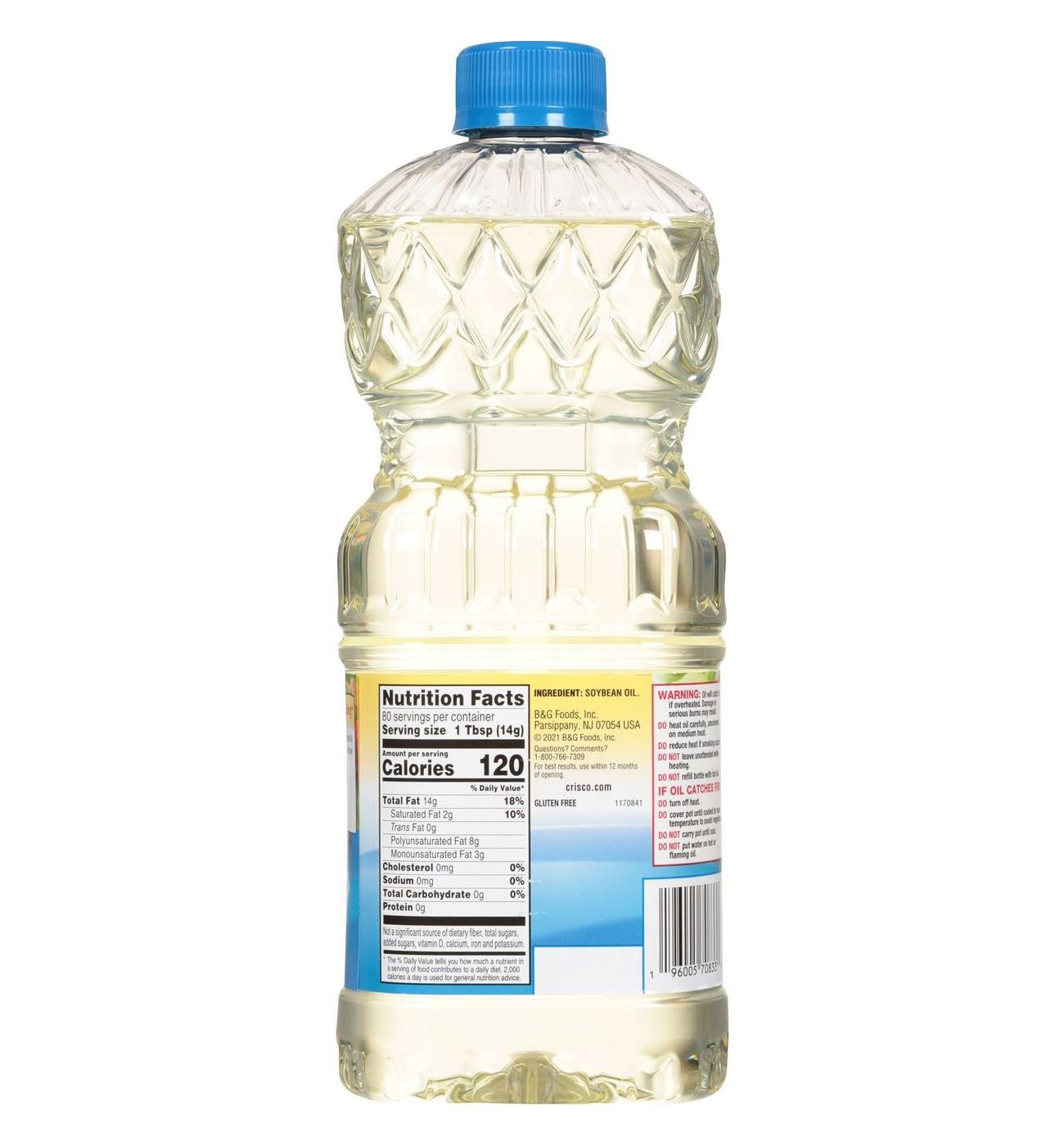 Crisco Pure Vegetable Oil; image 6 of 10