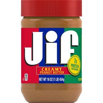 Jif Creamy Peanut Butter, 16 oz