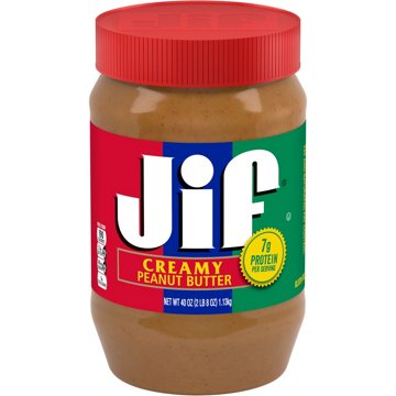 Jif Creamy Peanut Butter, 40 oz