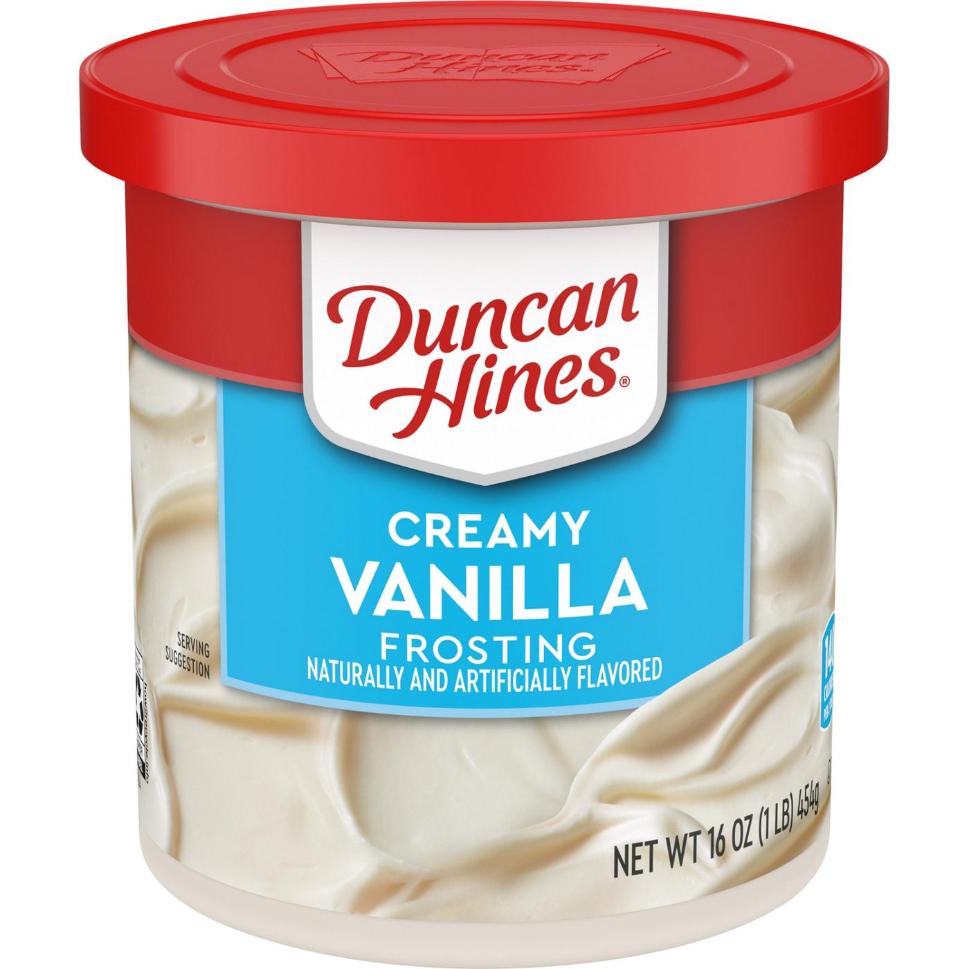 Duncan Hines Creamy Vanilla Frosting; image 1 of 5