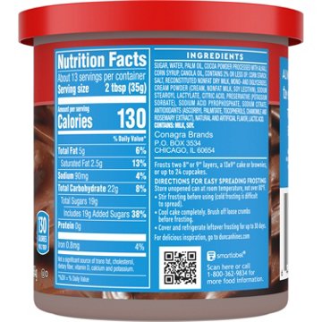 Duncan Hines Creamy Milk Chocolate Frosting, 16 oz