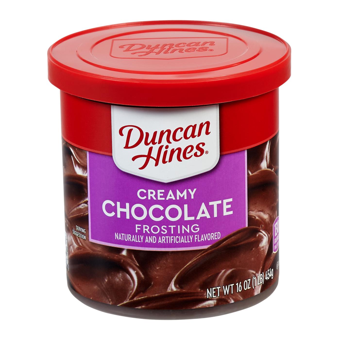 Duncan Hines Creamy Chocolate Frosting; image 1 of 7