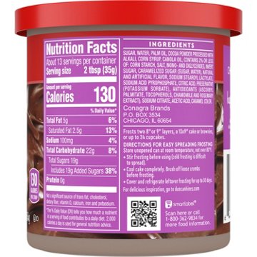 Duncan Hines Creamy Chocolate Frosting, 16 oz