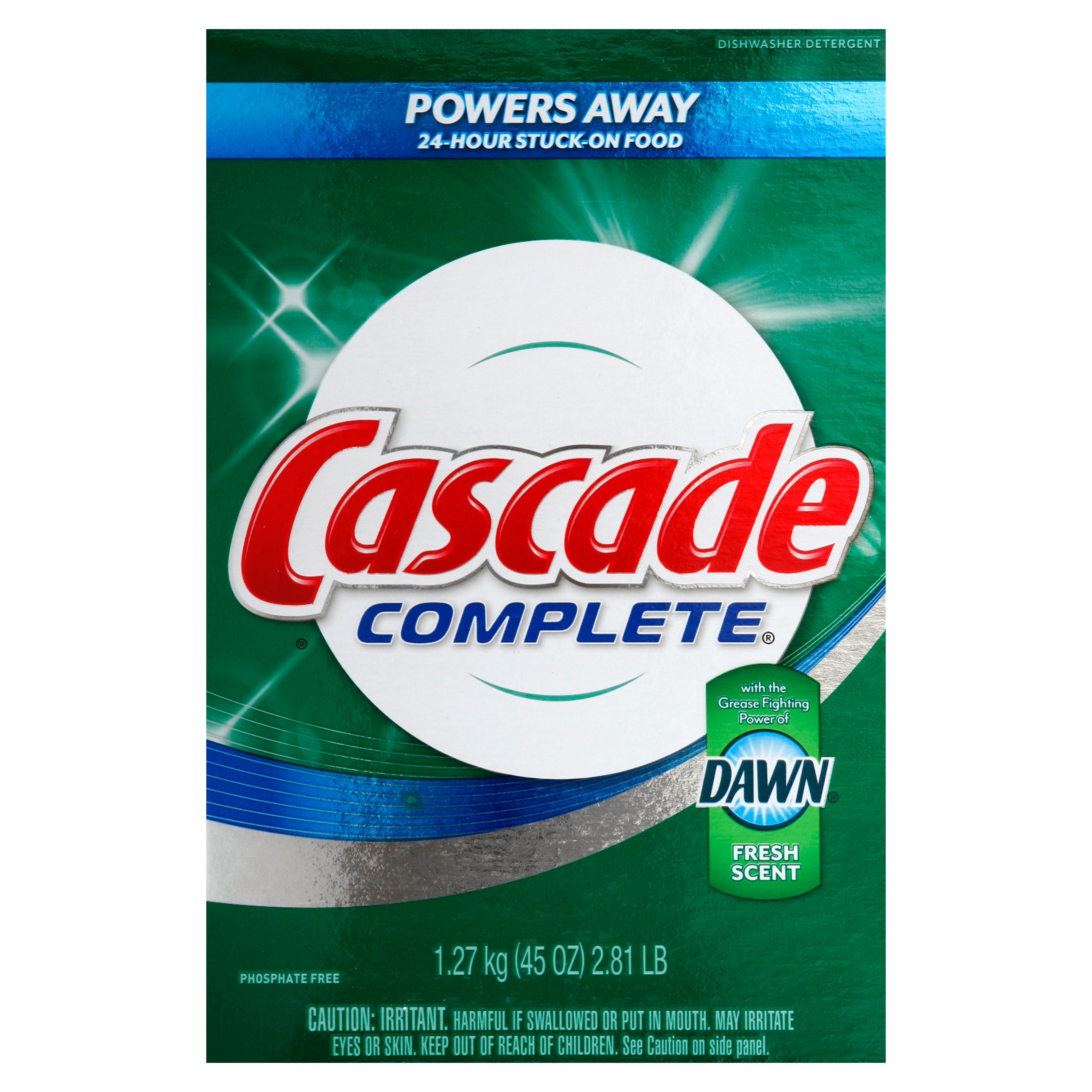 Cascade Complete Powder Dishwasher Detergent Shop Dish Soap