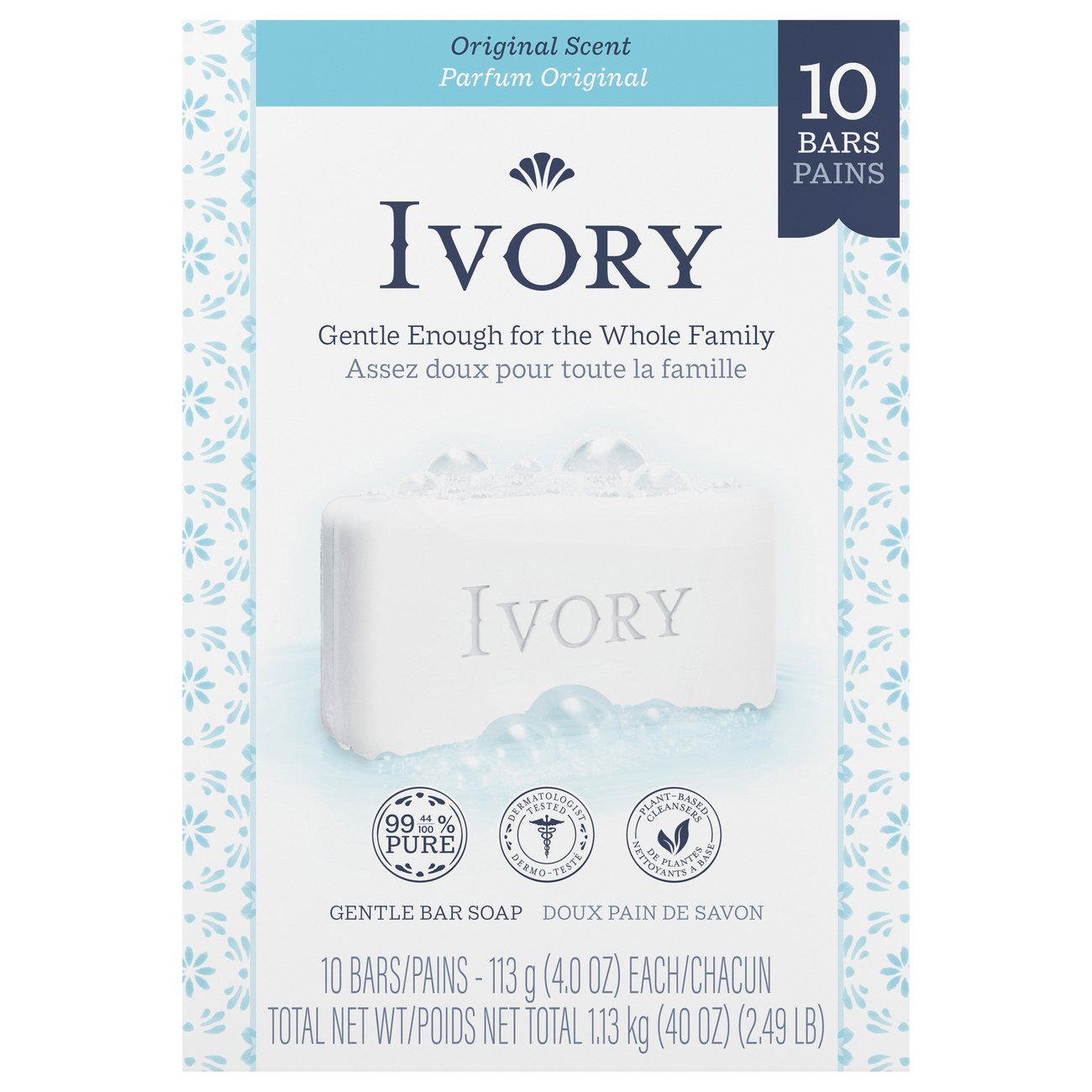 Ivory Clean Original Bar Soap Shop Cleansers & Soaps at HEB
