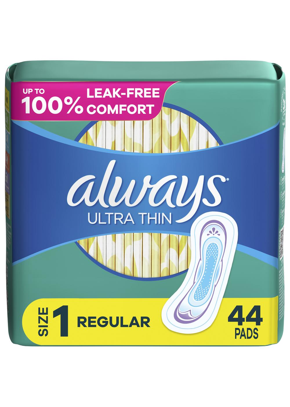 Always Ultra Thin Regular Pads - Size 1; image 1 of 7