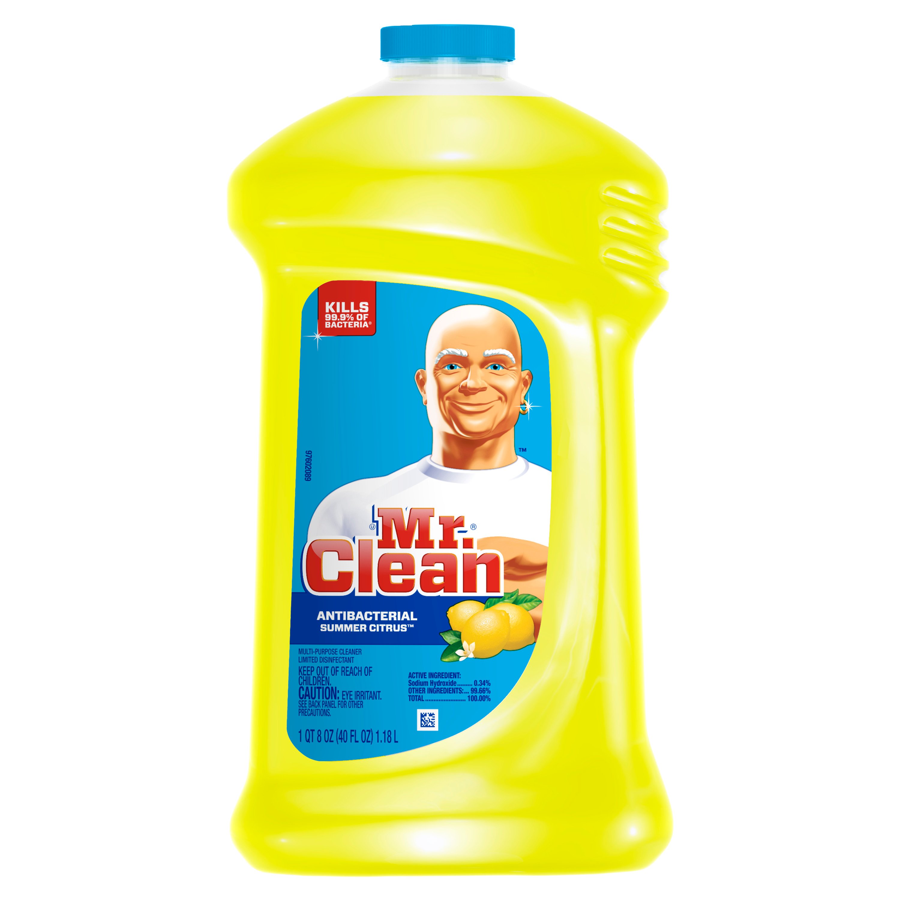 Mr. Clean Antibacterial Citrus and Light Multi-Surface Cleaner - Shop All  Purpose Cleaners at H-E-B