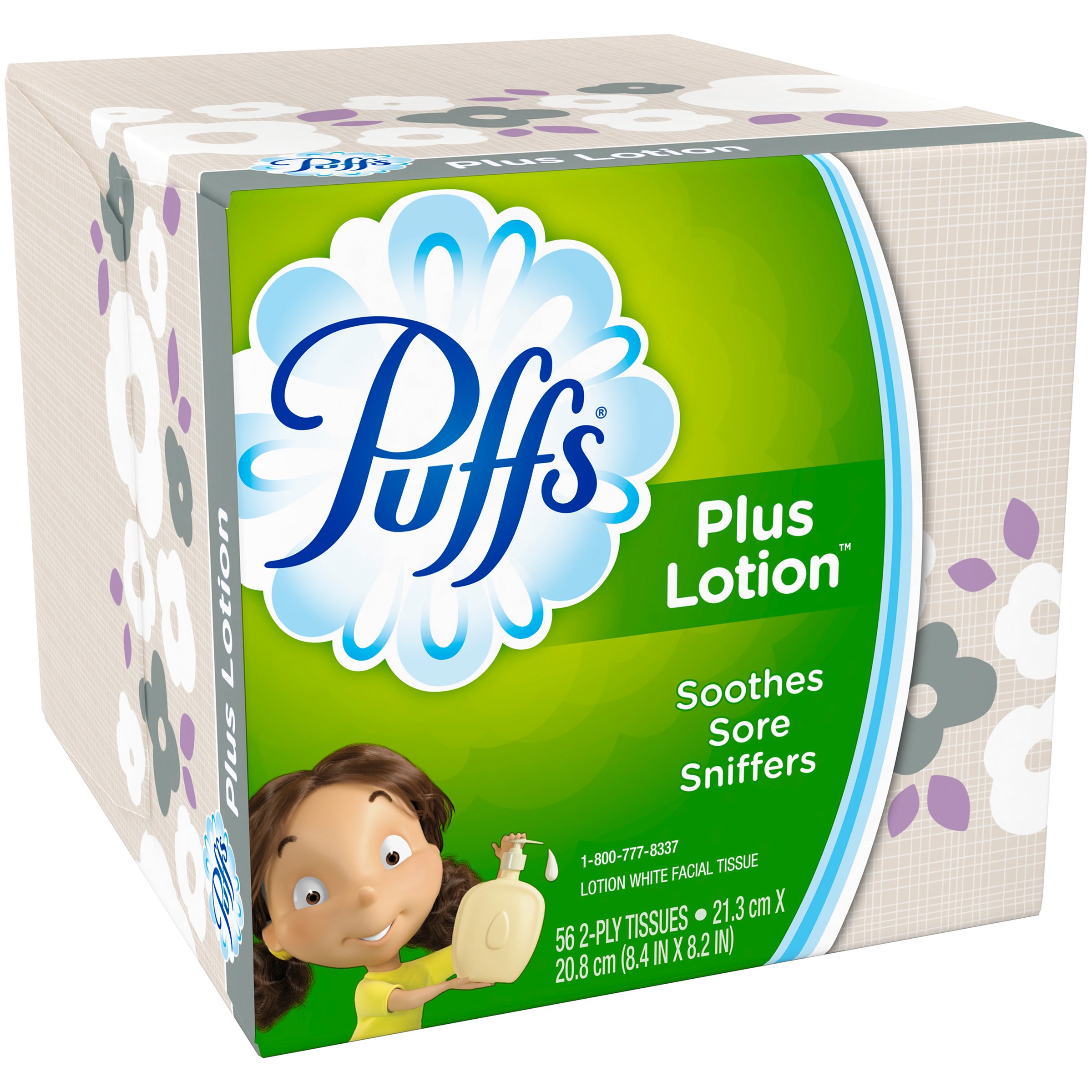 Puffs Plus Lotion Facial Tissues, 56 ct | Central Market - Really Into Food