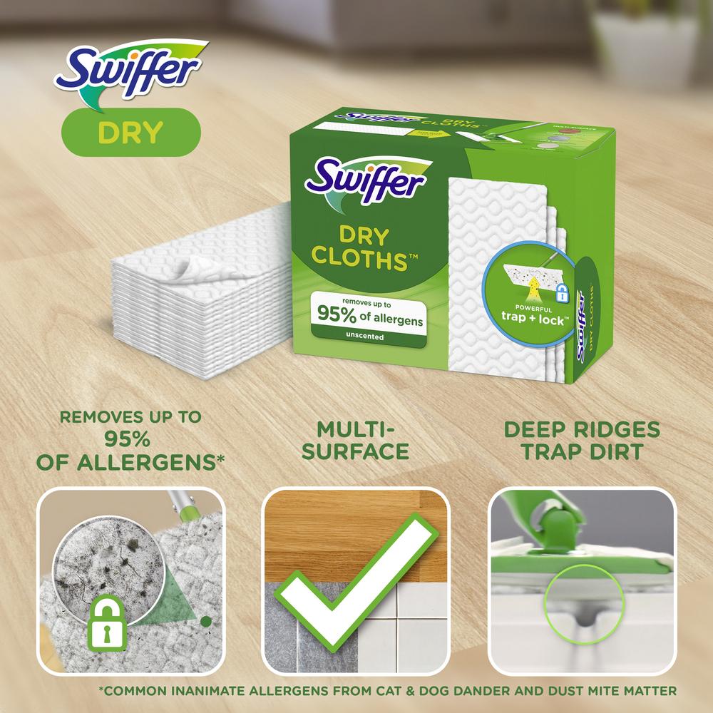 Swiffer Sweeper Dry Sweeping Pad Refills - Shop Brooms & Dust Mops at H-E-B