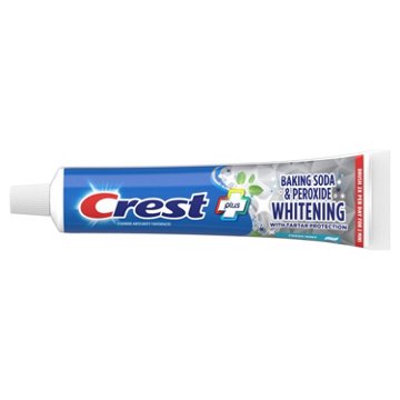 Crest Plus Baking Soda & Peroxide Whitening Toothpaste, Fresh Mint, 5.7 oz