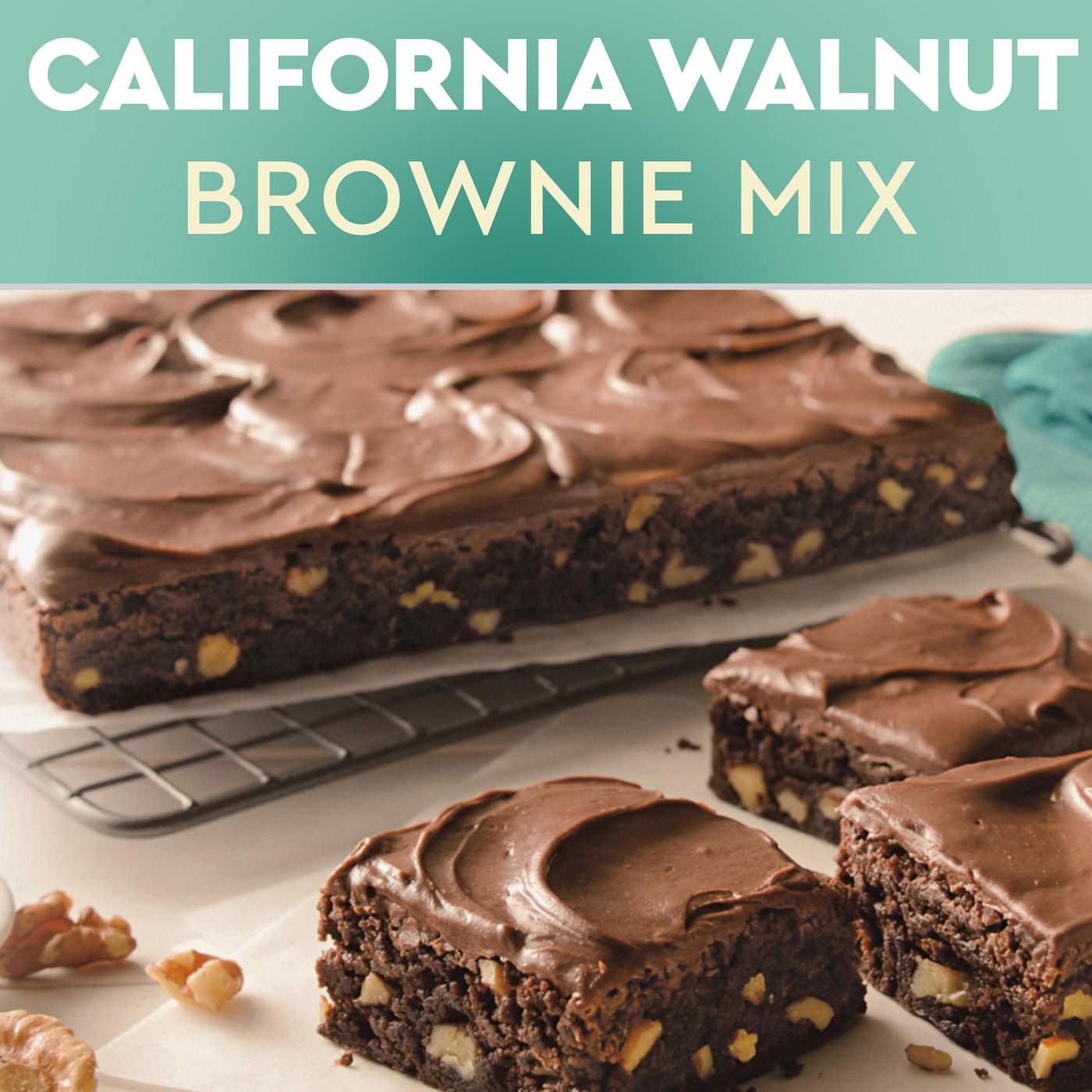 Duncan Hines Signature California Walnut Brownie Mix; image 6 of 7