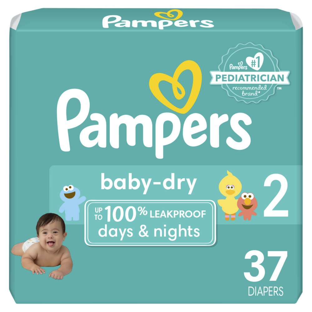 Helm inhoud Vergelijkbaar Pampers Baby-Dry Diapers Size 2 - Shop Diapers & Potty at H-E-B